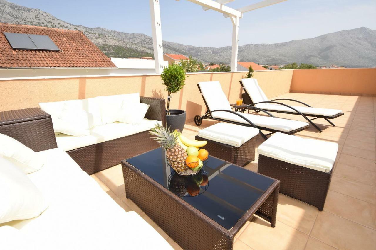 Luxury Penthouse With Jacuzzi In Orebić Zewnętrze zdjęcie